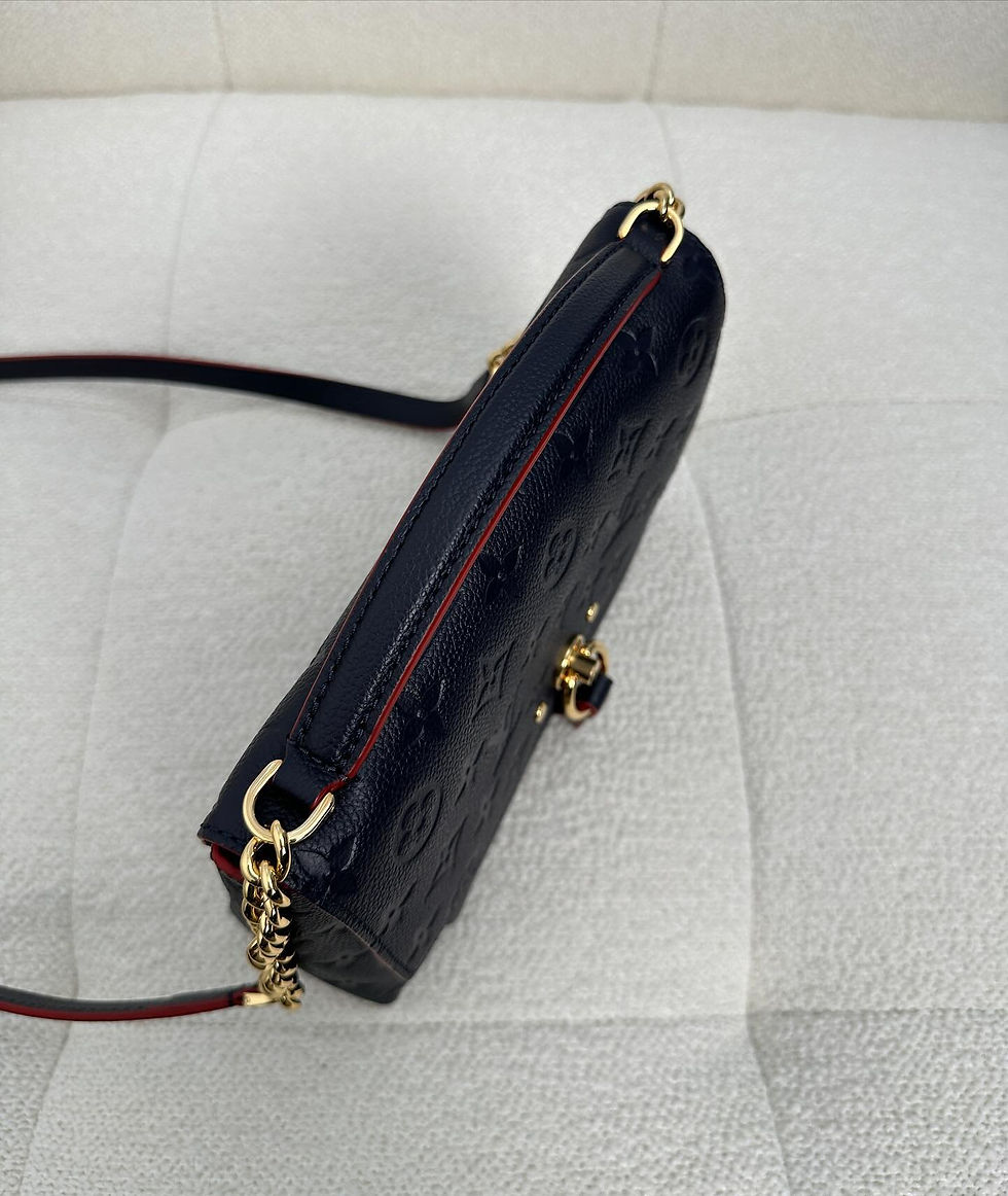 Thumbnail: Louis Vuitton Navy Blanche BB (2018)