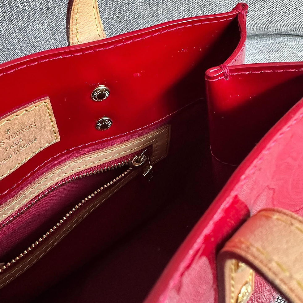 Thumbnail: Louis Vuitton Rose Pink Patent Vintage Bag GHW 2007