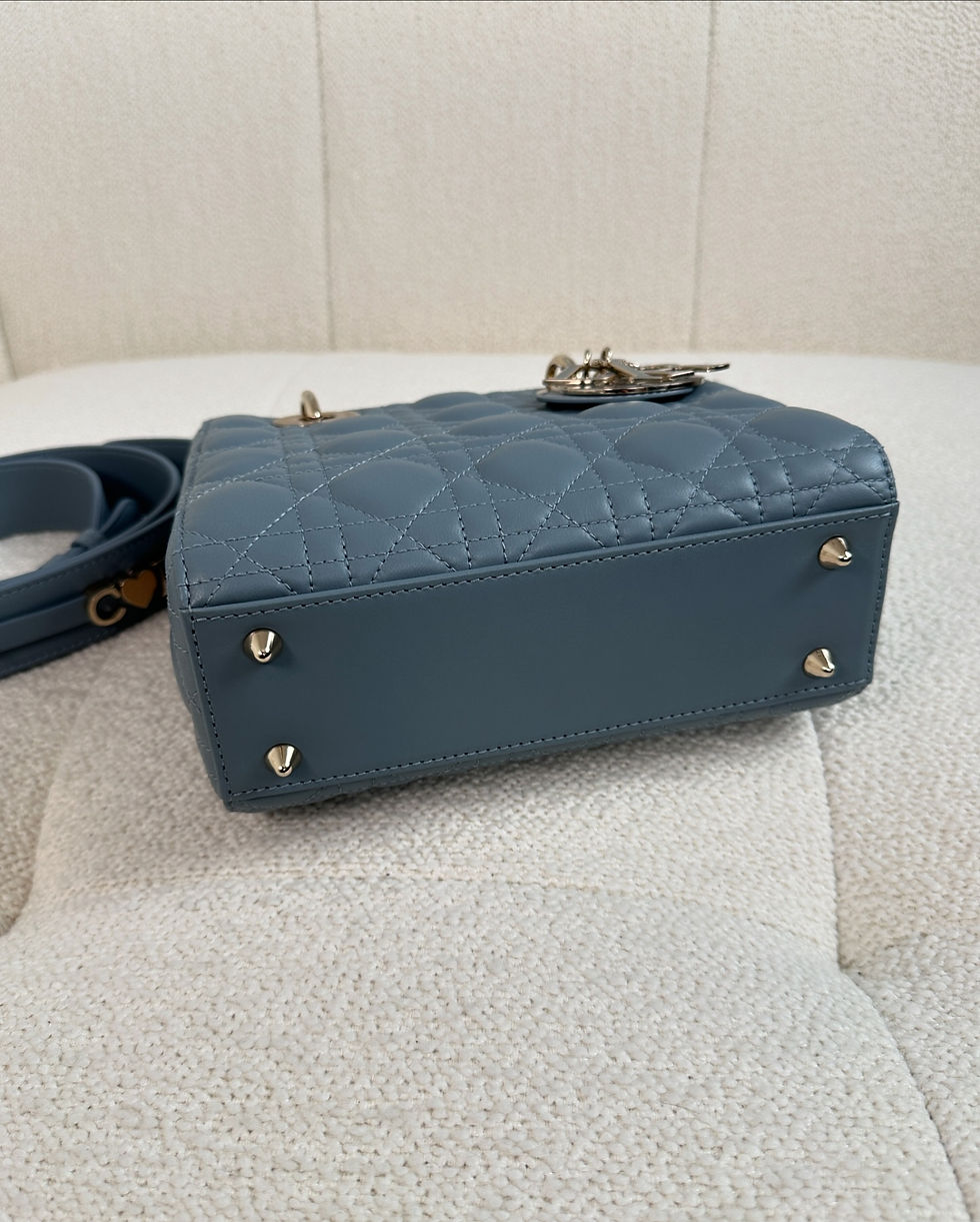 Thumbnail: Dior  Cloud Blue Lady Dior Small GHW (2021)