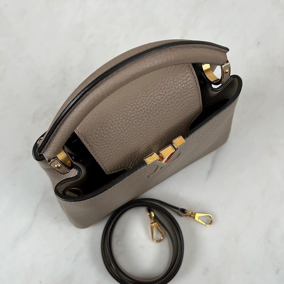 Thumbnail: Louis Vuitton Capucines BB Galet GHW (2016)