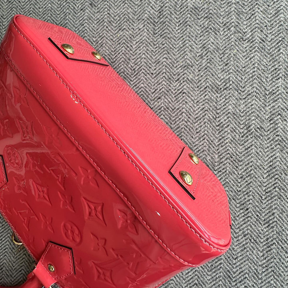 Thumbnail: Louis Vuitton Alma BB Rose Litchi Patent GHW (2015)