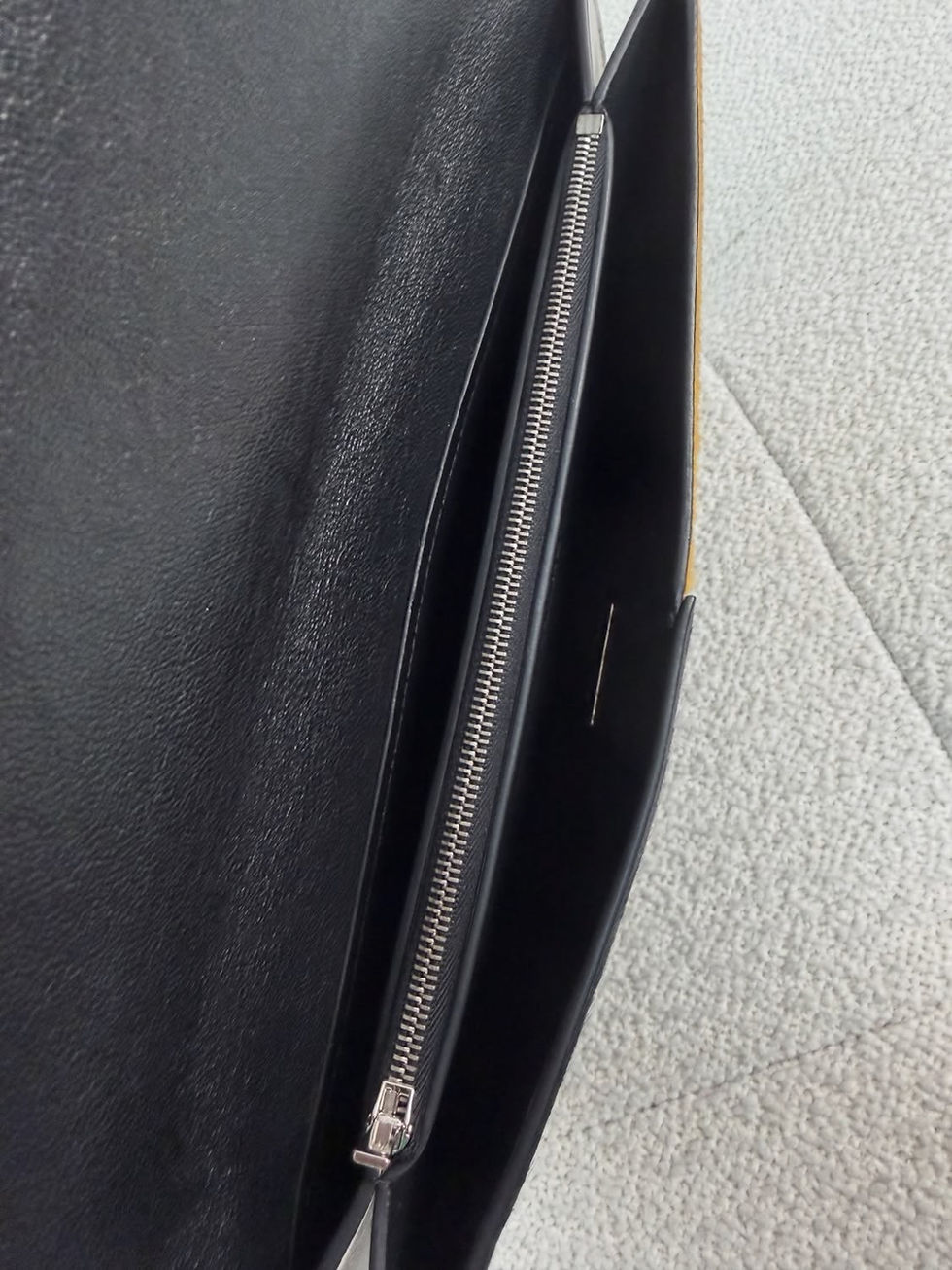 Thumbnail: Celine CeIine Diamond Leather Clutch (2013)