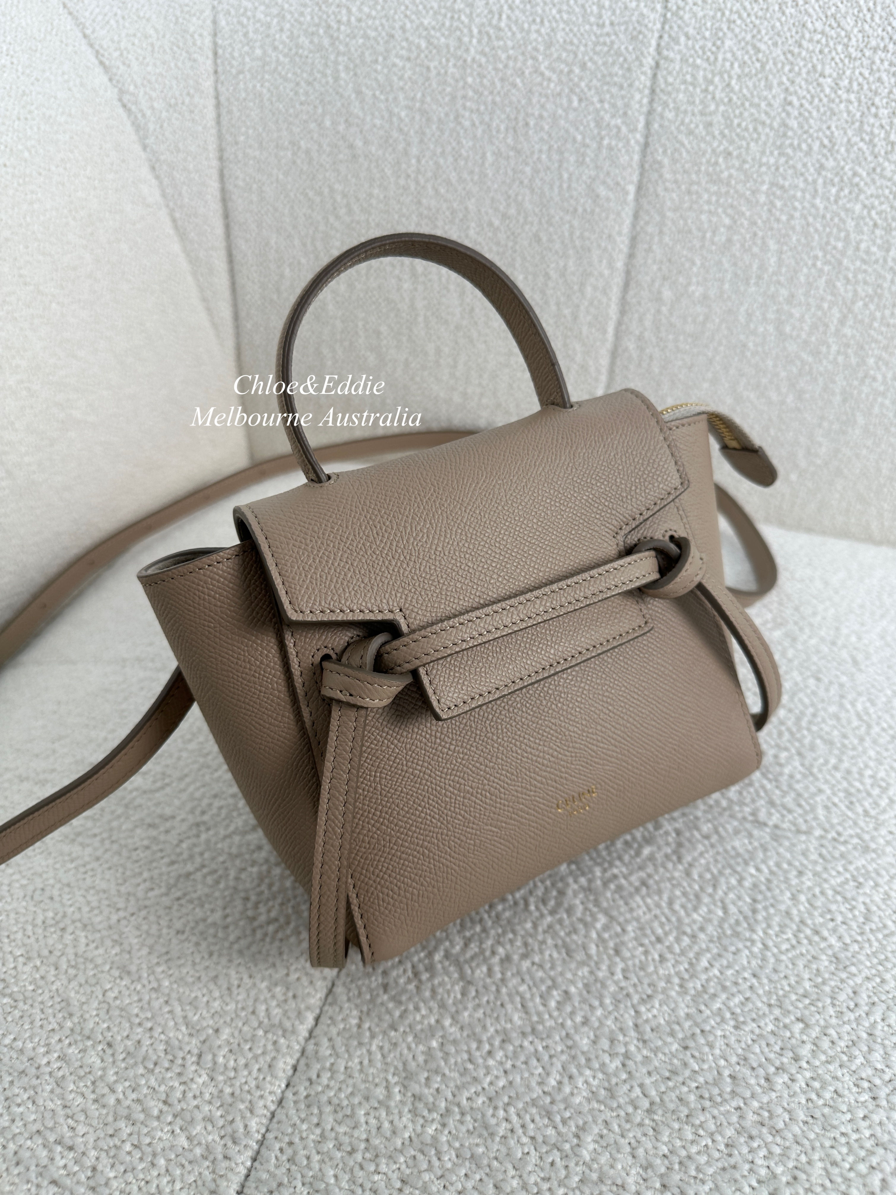 Celine Pico Belt Bag Light Taupe (2022)