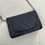 Thumbnail: Chanel Dark Navy Caviar Classic Wallet On Chain SHW (2013)