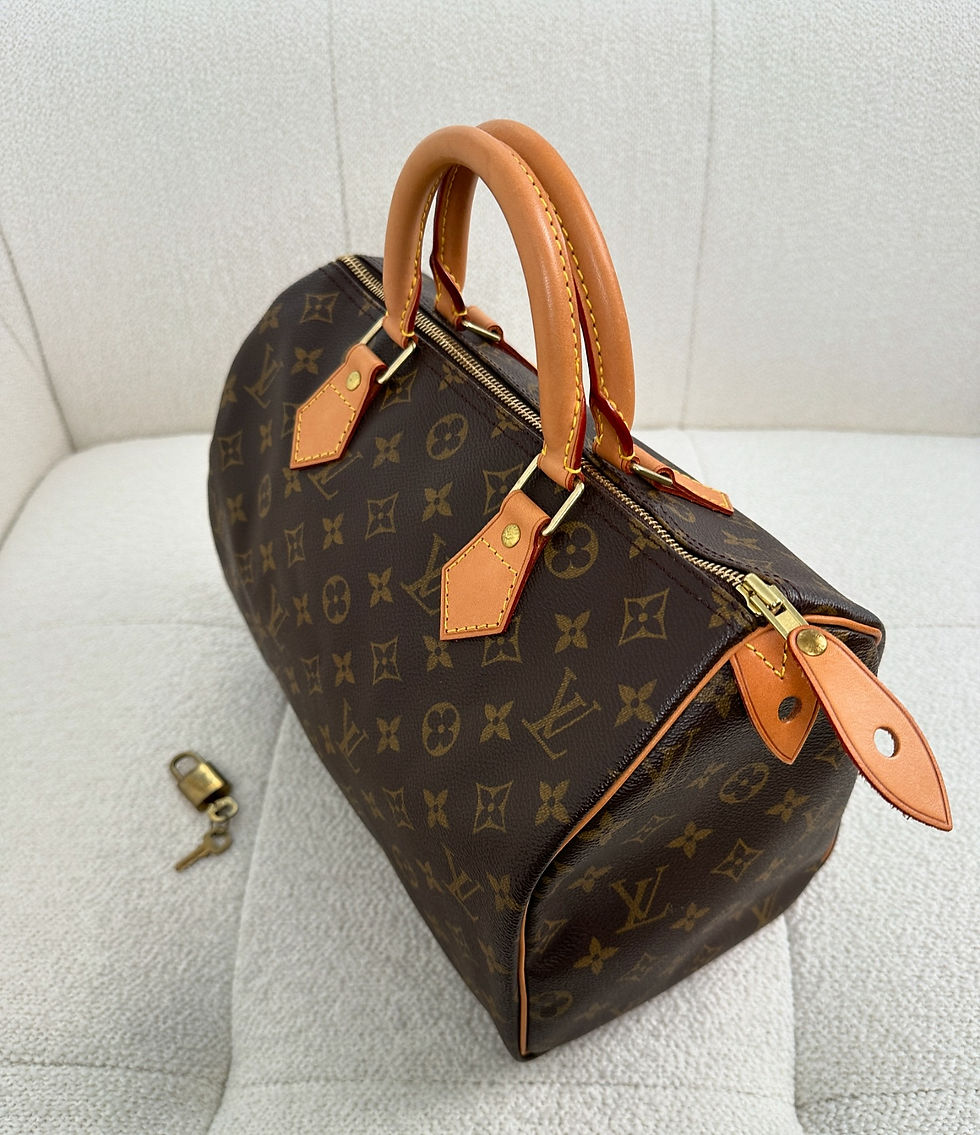 Thumbnail: Louis Vuitton Monogram Speedy 30 (2002)