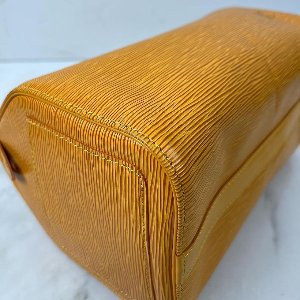 Thumbnail: Louis Vuitton Yellow EPI Vintage Bag (1995)