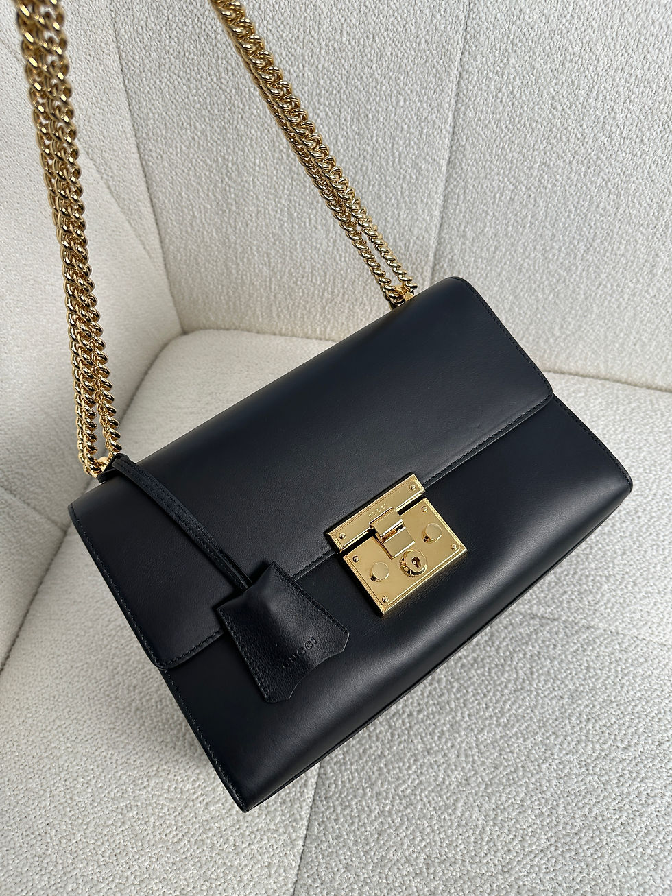 Thumbnail: Gucci Black Padlock Medium