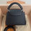 Thumbnail: Louis Vuitton Full Set Capucines Mini Black GHW (2024)