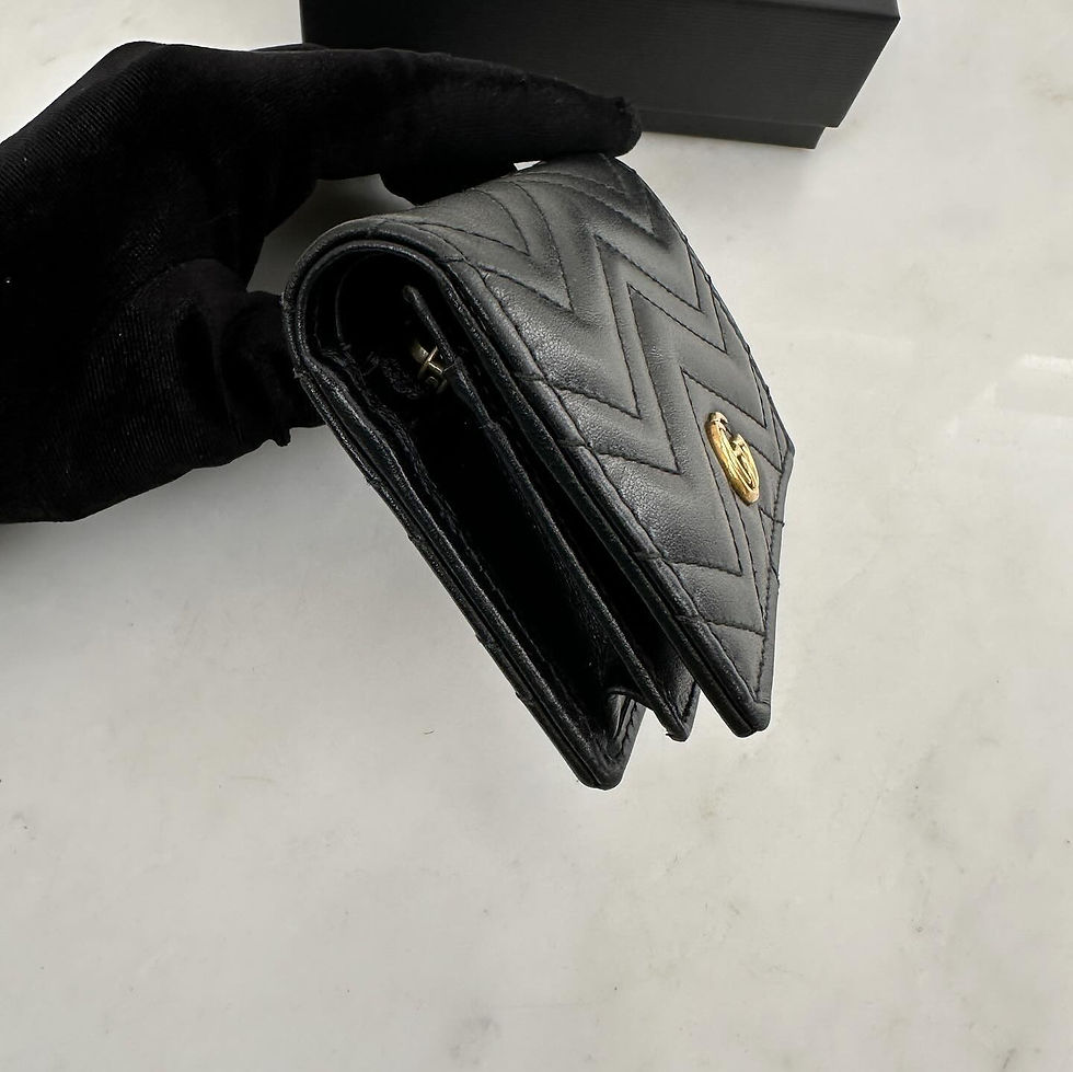Thumbnail: Gucci Marmont Compact Wallet 