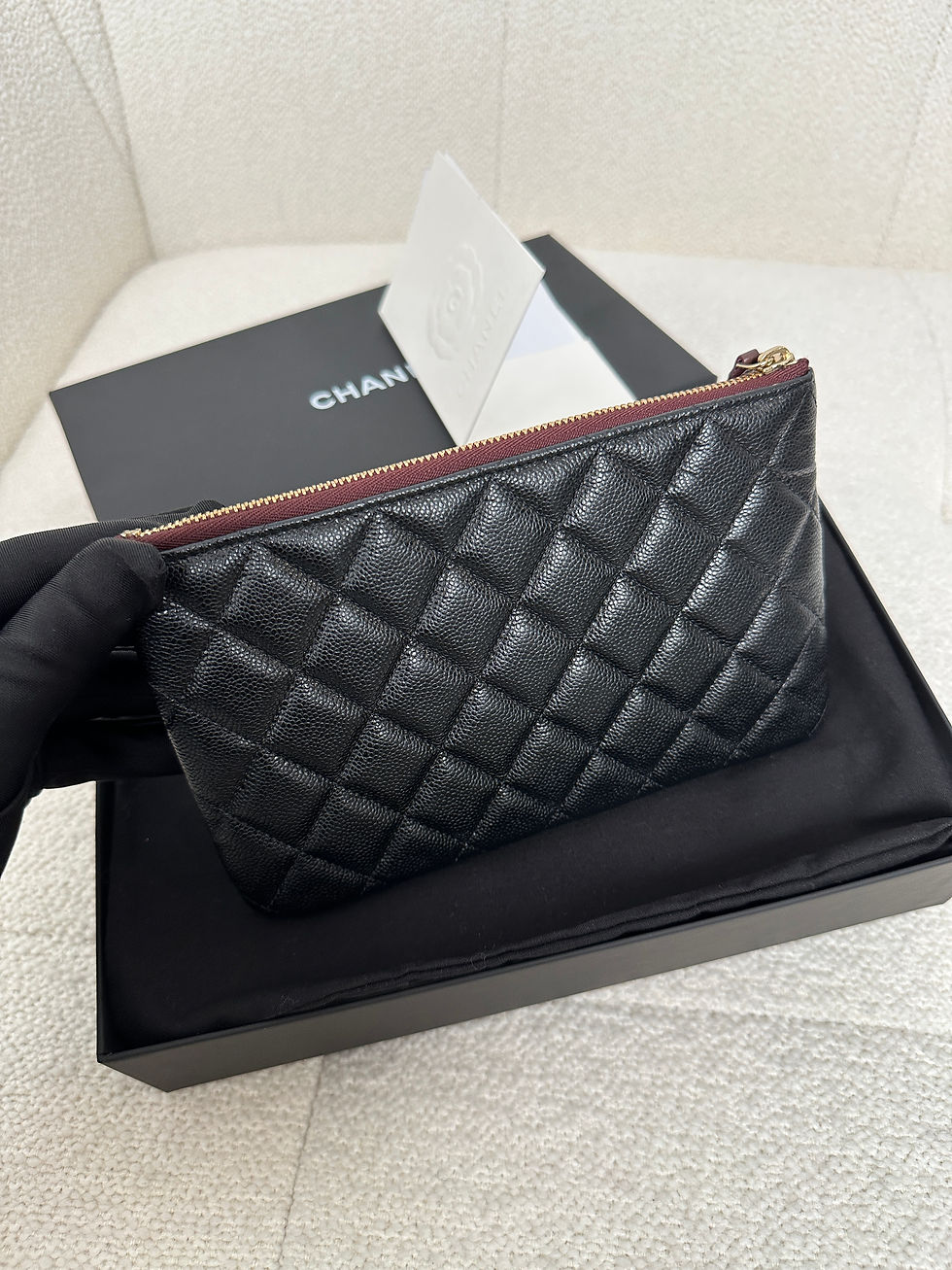 Thumbnail: Chanel Full Set CC Pouch GHW (2023)