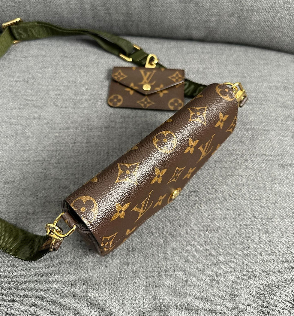 Thumbnail: Louis Vuitton Monogram Felicie Strap Go (Microchip)