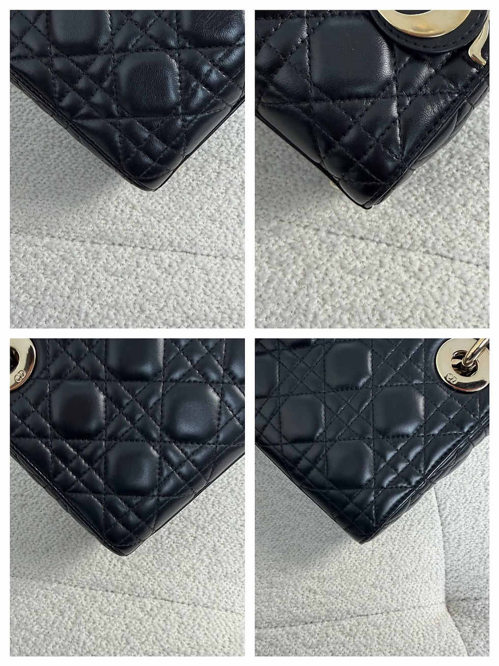 Thumbnail: Dior Black Lady Dior Mini GHW (2024)