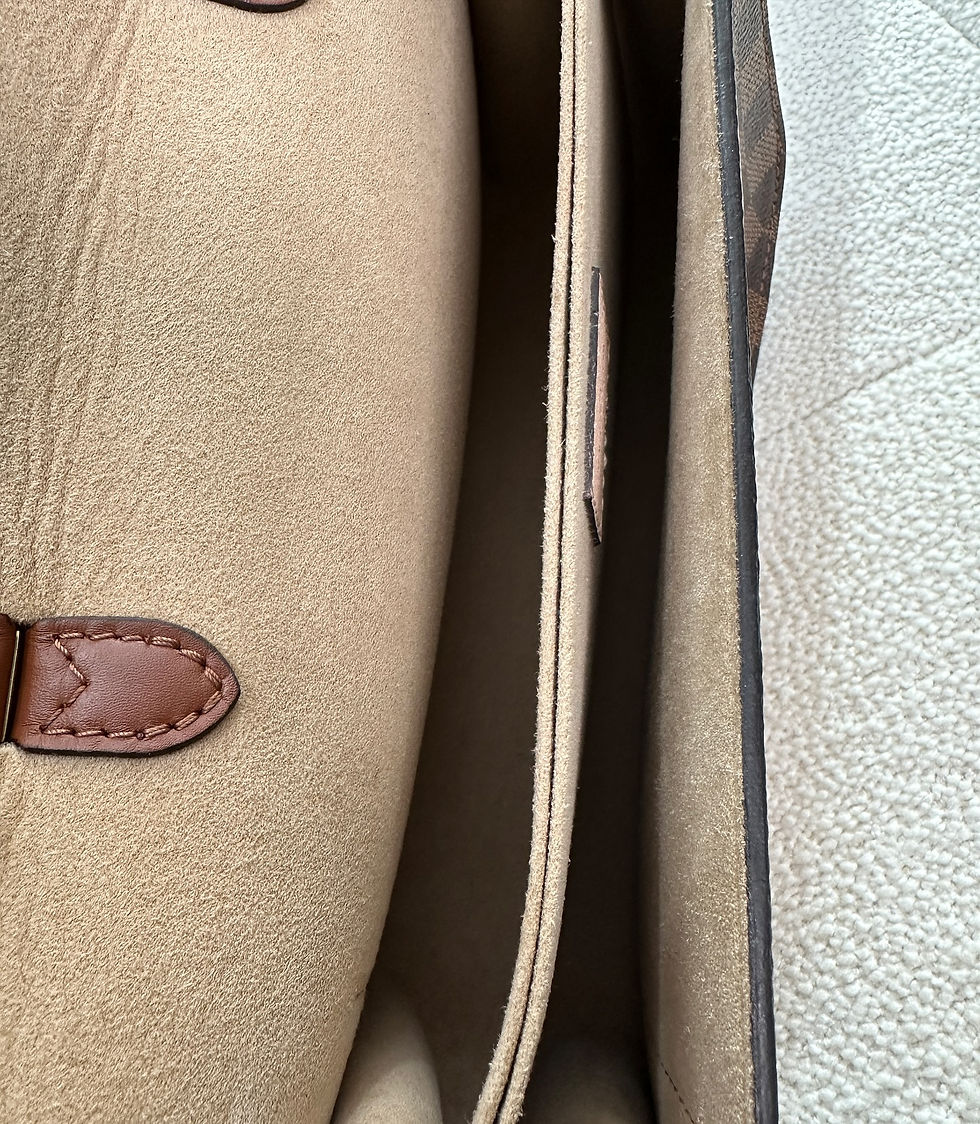 Thumbnail: Louis Vuitton Beaumarchais Damier Ebene GHW (2019)