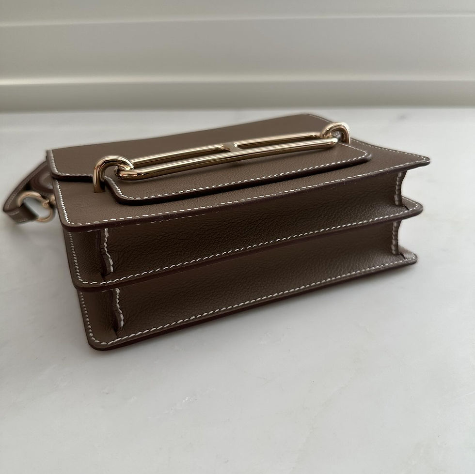 Thumbnail: Hermes Roulis Mini Etoupe GHW (2023)