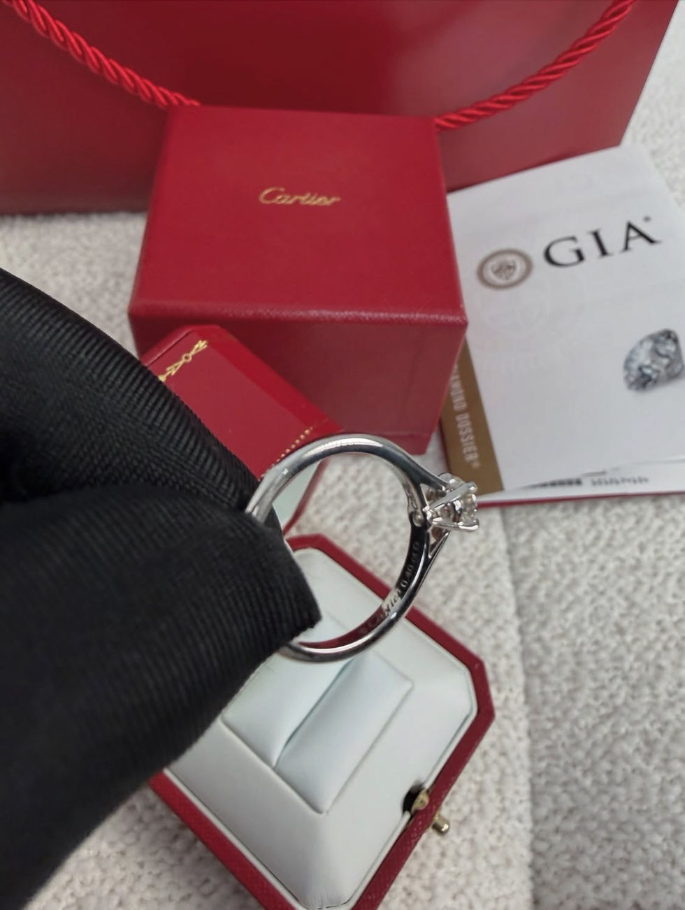 Thumbnail: Cartier 1895 Solitaire Brilliant-Cut Diamond White Gold (2019)