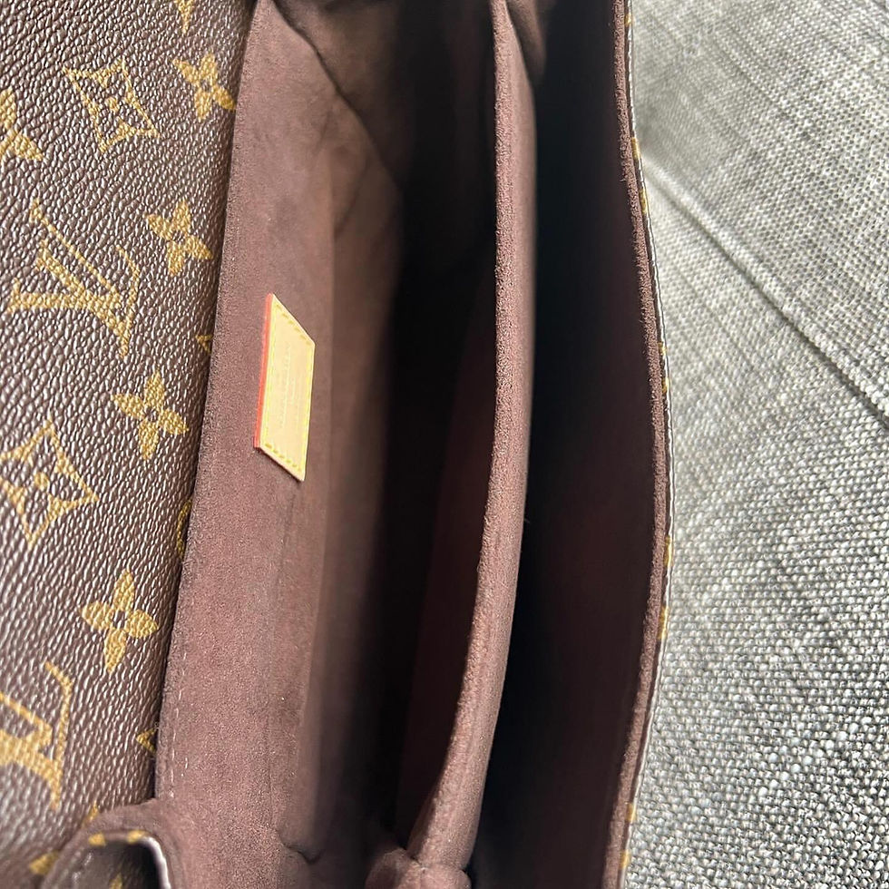 Thumbnail: Louis Vuitton Full Set Monogram Pochette Metis (2021, Microchip)