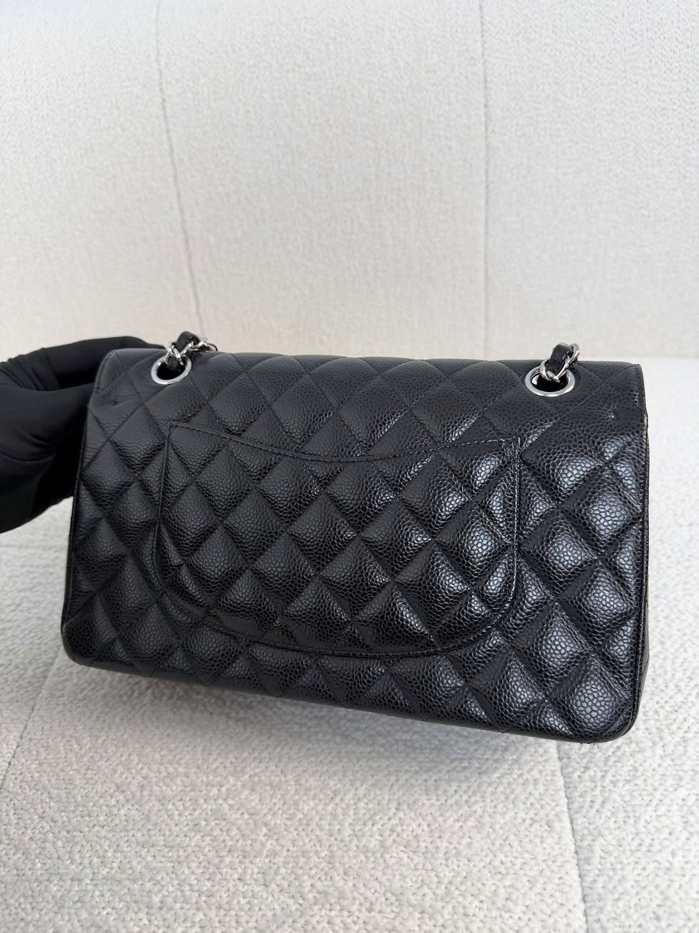 Thumbnail: Chanel Classic Flap Bag Medium SHW  (2019)