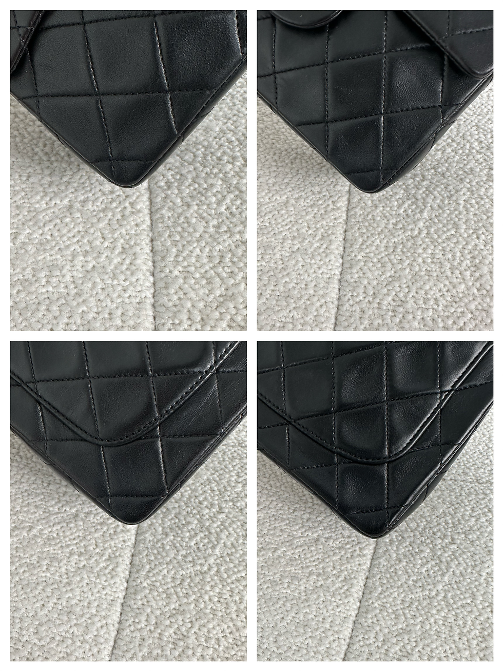 Thumbnail: Chanel Vintage Black Mini Square GHW
