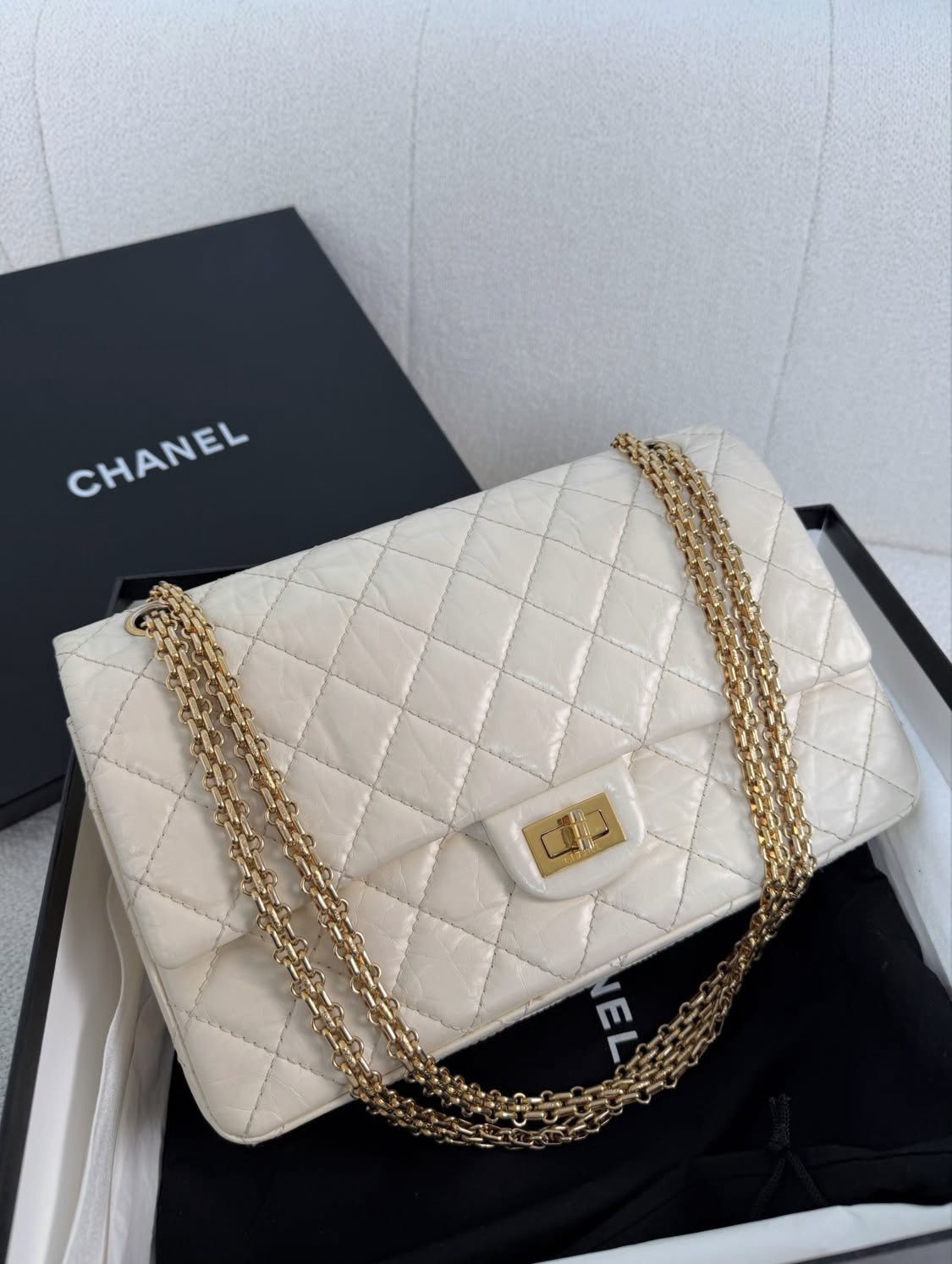 Chanel Reissue 226 Bag White