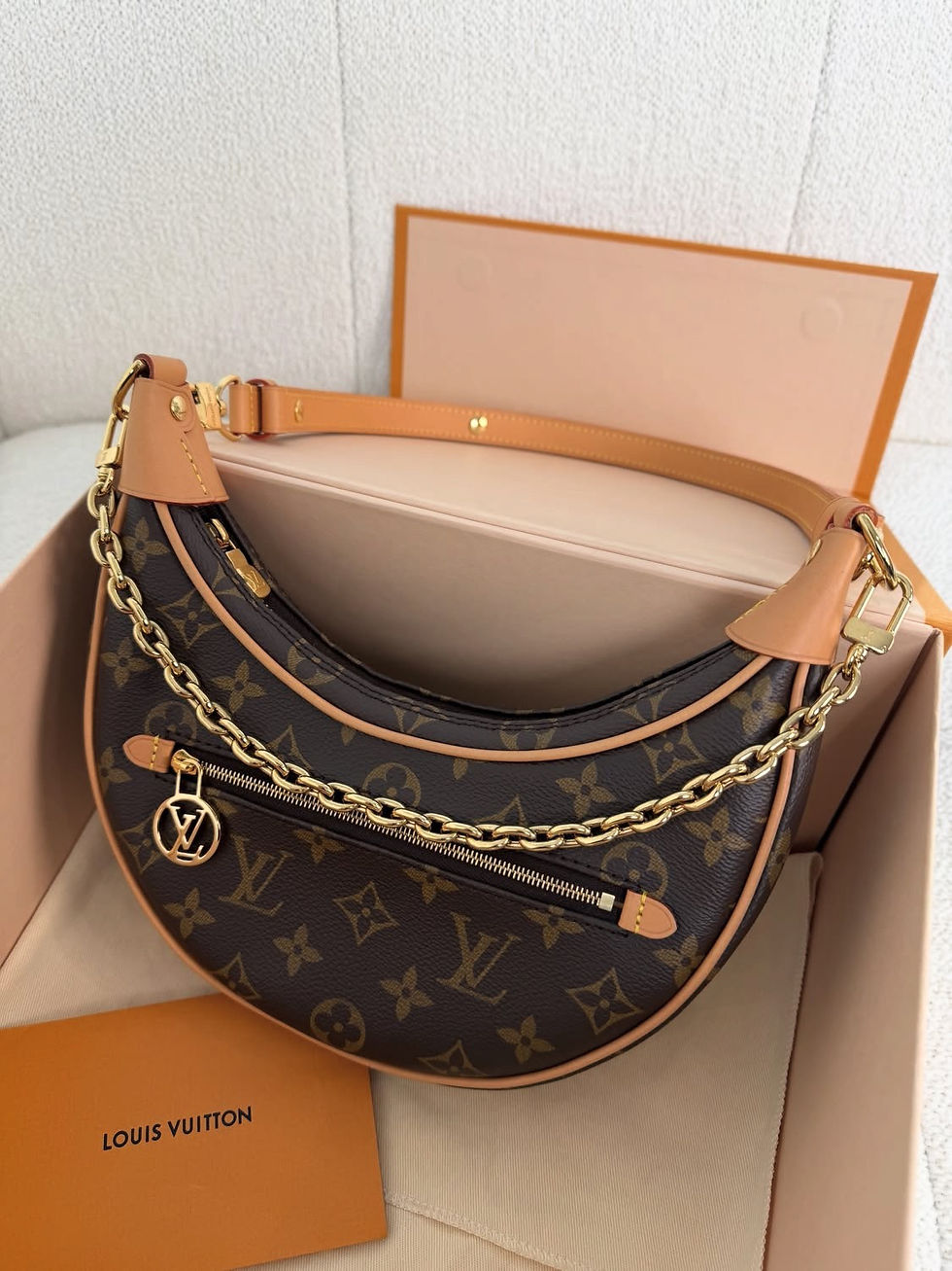 Thumbnail: Louis Vuitton Full Set Monogram Loop Bag (2023)