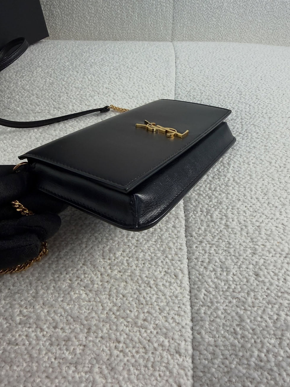 Thumbnail: Saint Laurent Cassandra Phone Holder With Chain