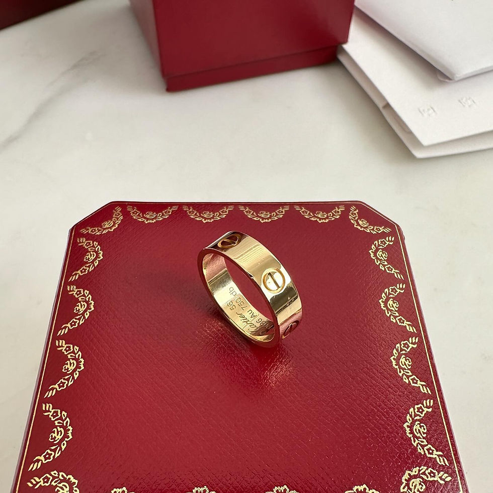 Thumbnail: Cartier Love Ring Yellow Gold Size 56 (2022)