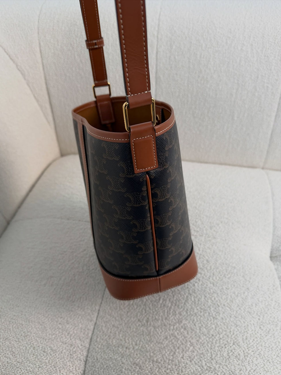 Thumbnail: Celine Triomphe Small Bucket