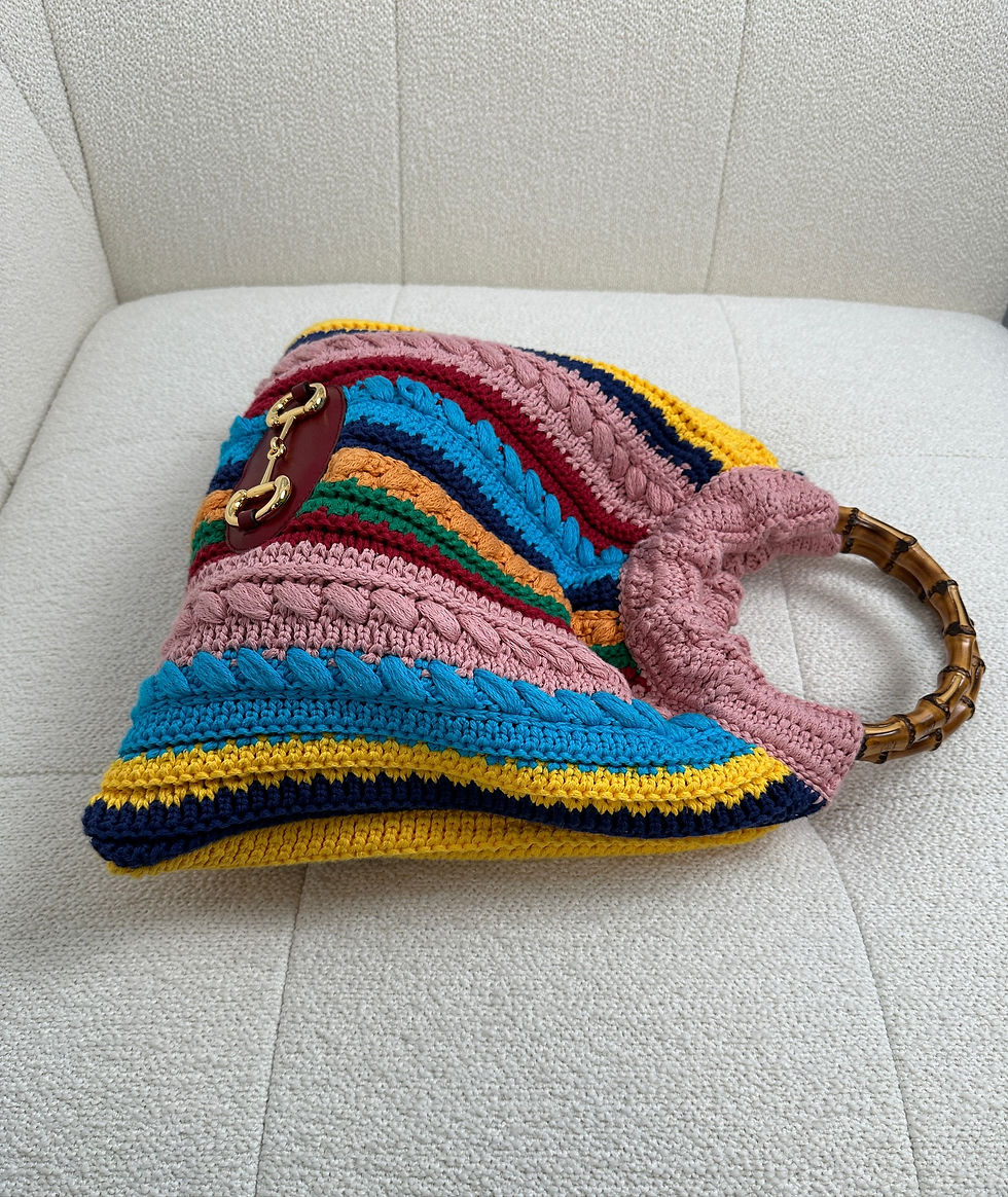 Thumbnail: Gucci Horsebit Hand Bag With Bamboo Handle