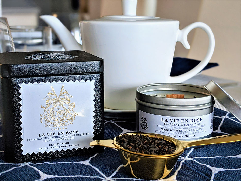 Thumbnail: La Vie En Rose Tea & Candle Duet