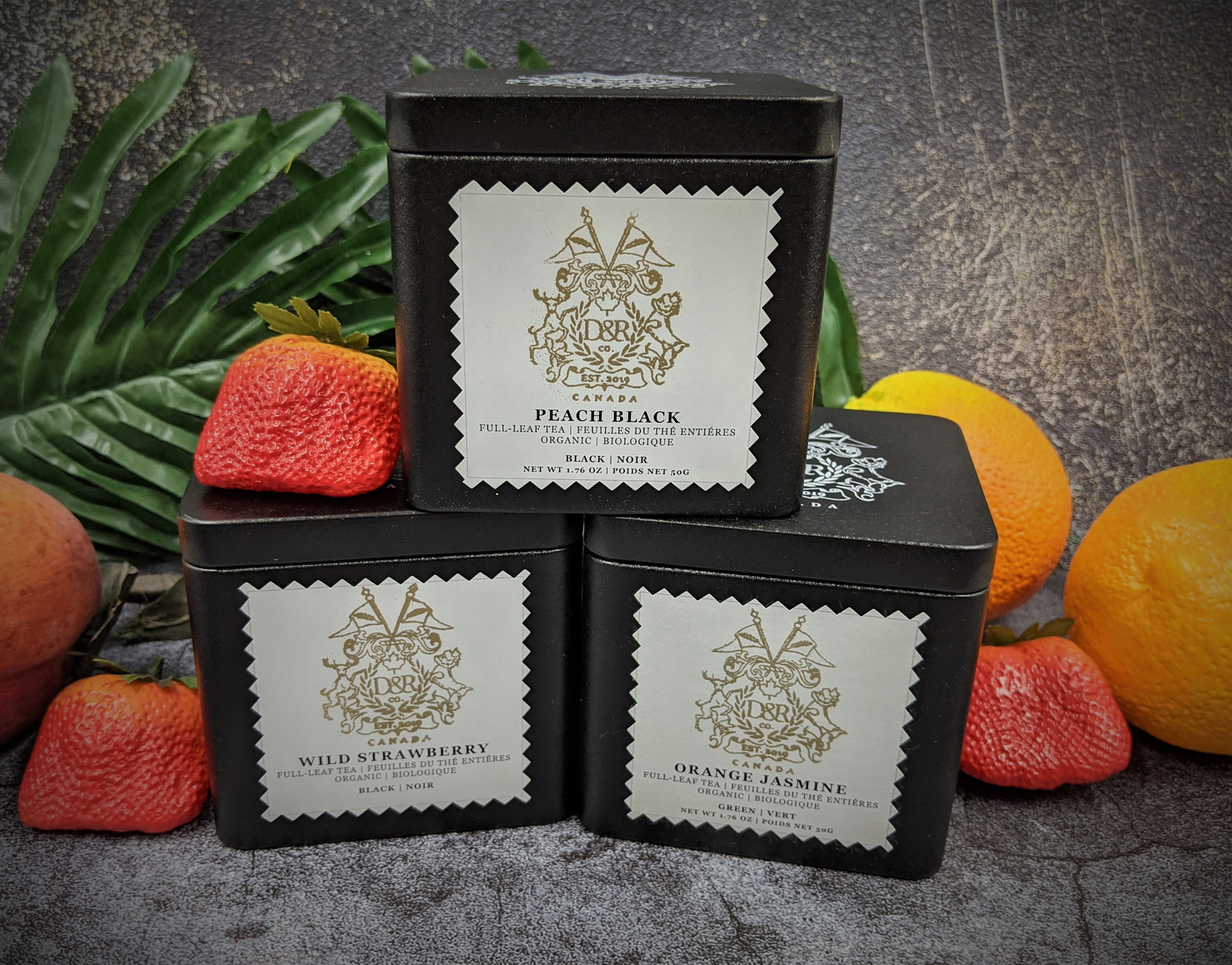Fruity Trio (Peach Black, Wild Strawberry, Orange Jasmine)