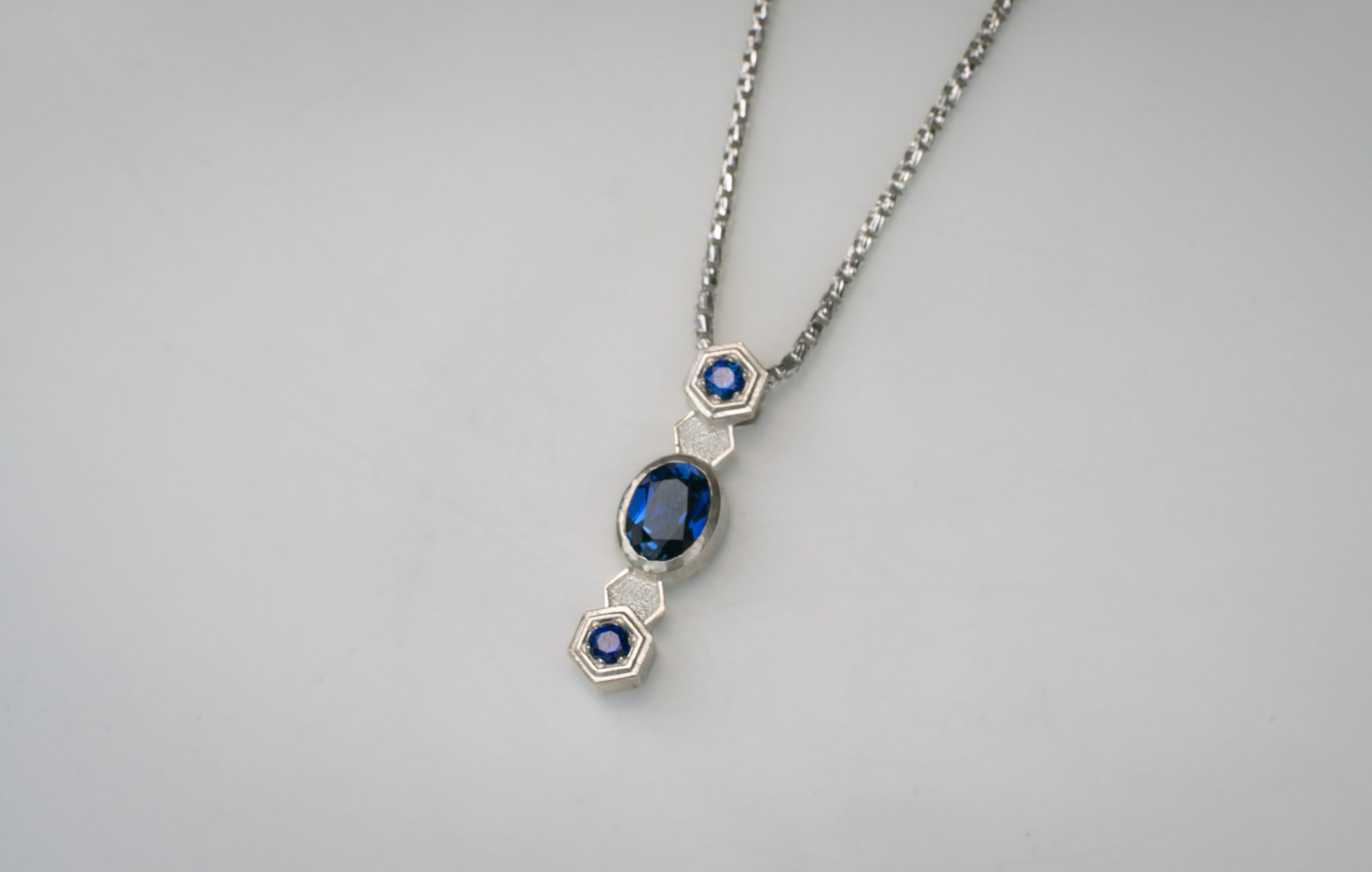 Sapphire Pendant