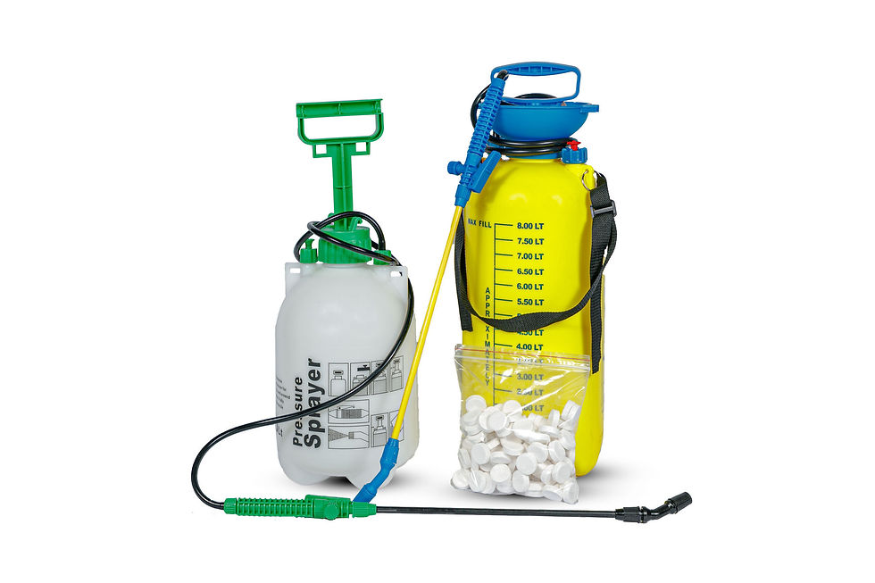 Knap Sack Sanitizing Unit & Tablets