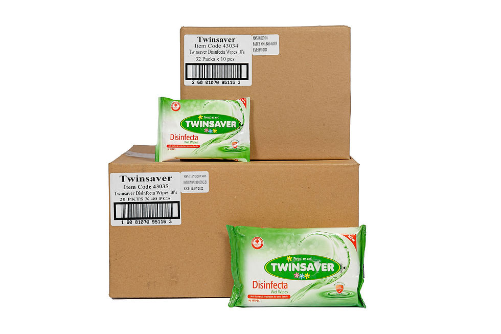 Twinsaver Disinfecta Wipes
