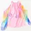 Thumbnail: Fairy Dress - Pink/Rainbow 100% Silk