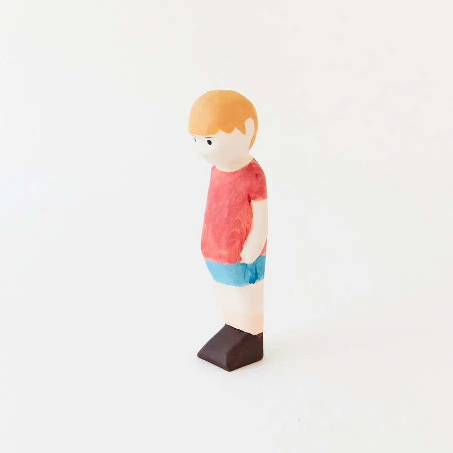 Miniatura: Wooden Christopher Robin Inspired by Winnie the Pooh from Sarah's Silk
