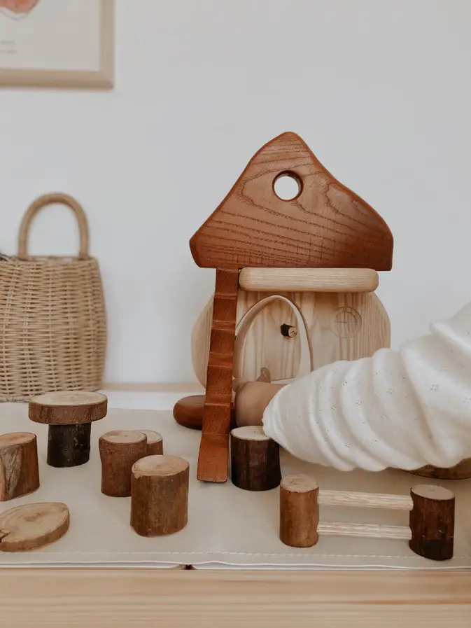 Thumbnail: Natural Mushroom House from QToys Australia