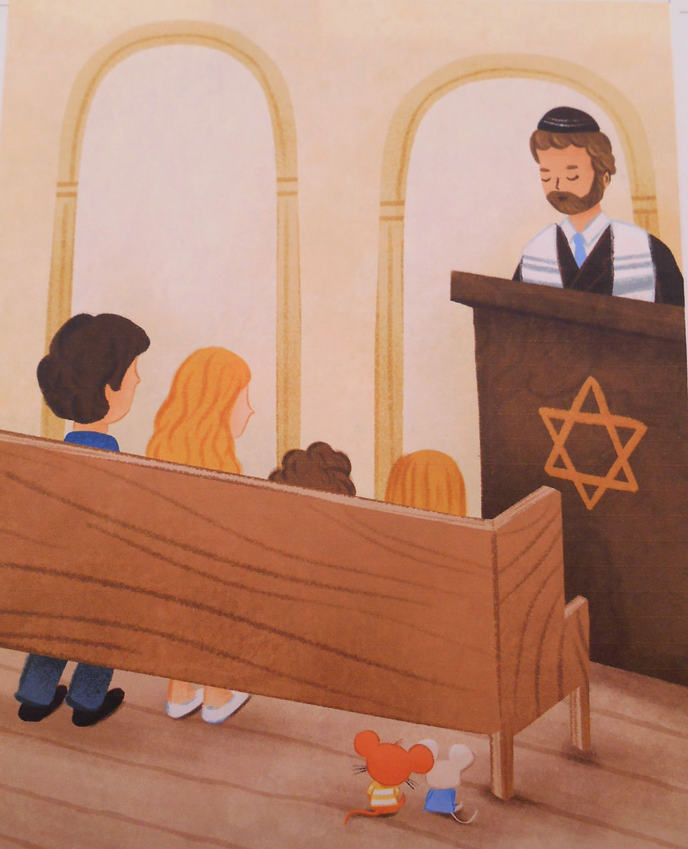 Miniatura: Adorable!! Mouse Malachi Discovers Sabbath Hardcover Book