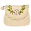Miniatura: Handmade Felted Flower Purse Cream Color
