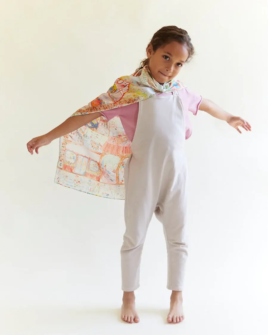 Thumbnail: Dollhouse Seek & Find Playsilk from Sarah's Silks