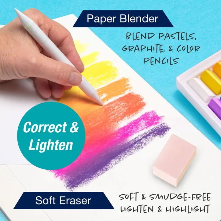 Thumbnail: Creative Studio Try It Box Artist Dry Mediums Assortment from Faber-Castell