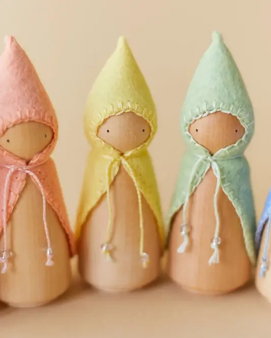 Indexkép: Pastel Yellow Wooden Gnome from Wonderheart