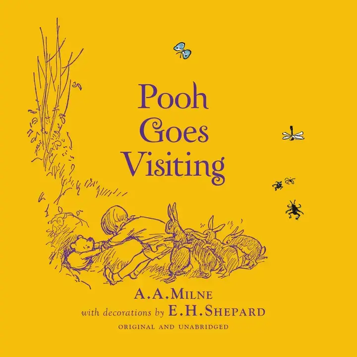 Thumbnail: Pooh Goes Visiting - Hardcover