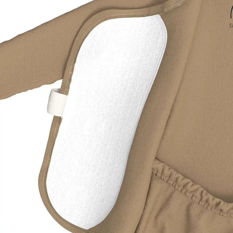 Miniatura: Mocha - Bonsie Skin to Skin Footie Romper - (0-3 Months)