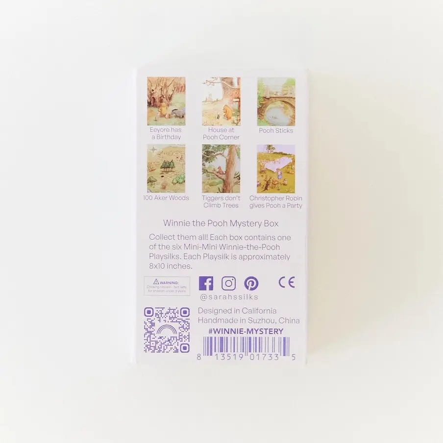 Miniatura: NEW Winnie the Pooh Mini-Minis Mystery Box from Sarah's Silks