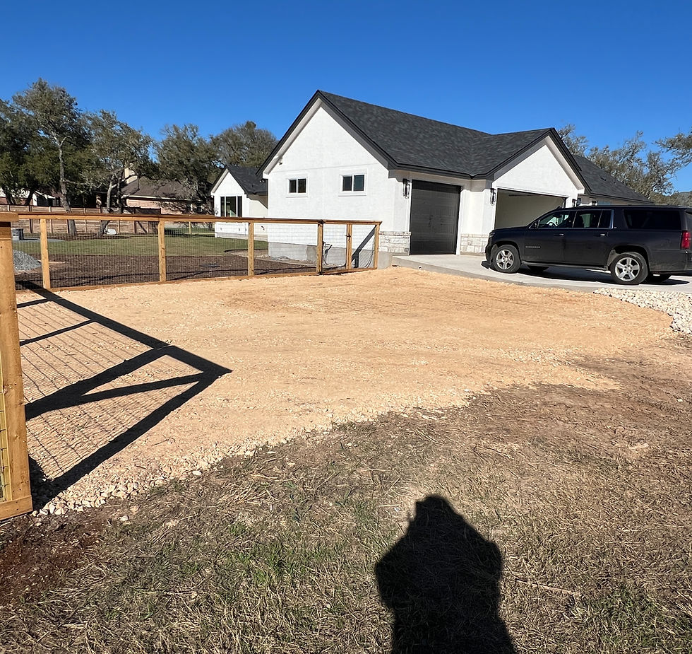 Road Base Parking Pad