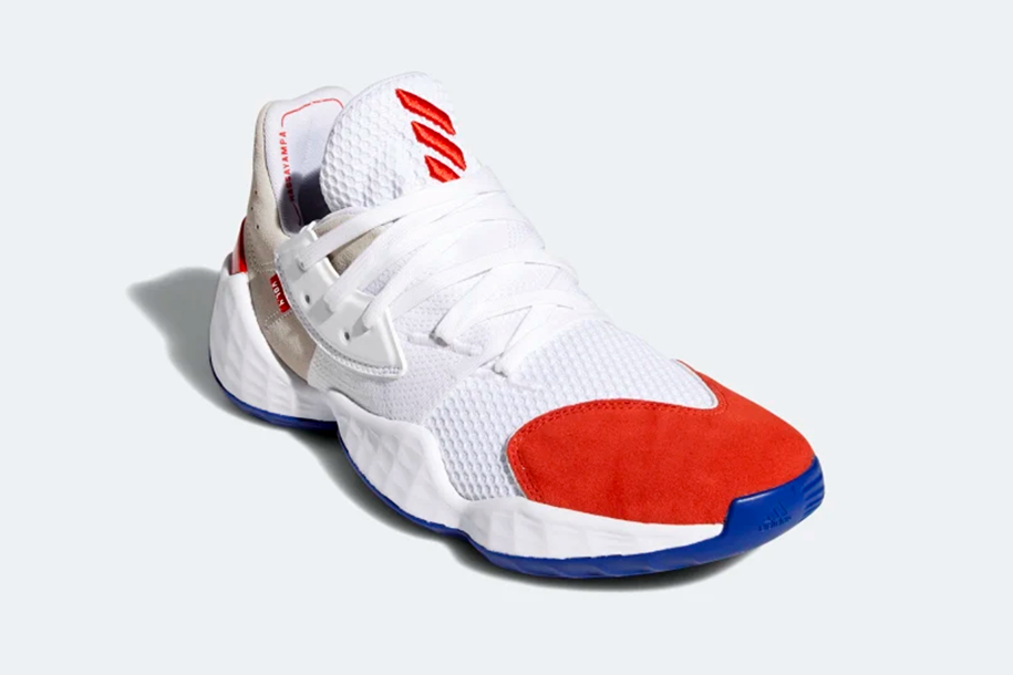Góc nhìn tổng thể của Adidas Harden Vol.4 "Question". |JP88