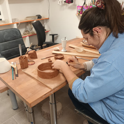 Carte cadeau atelier poterie, modelage, emaillage