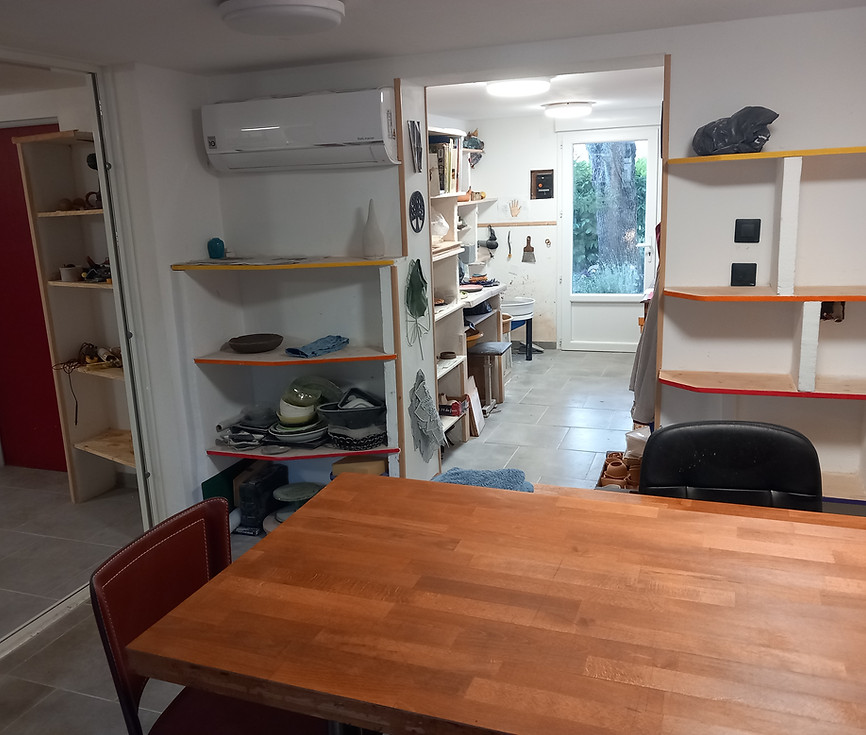 Présentation des ateliers poterie , aiffres