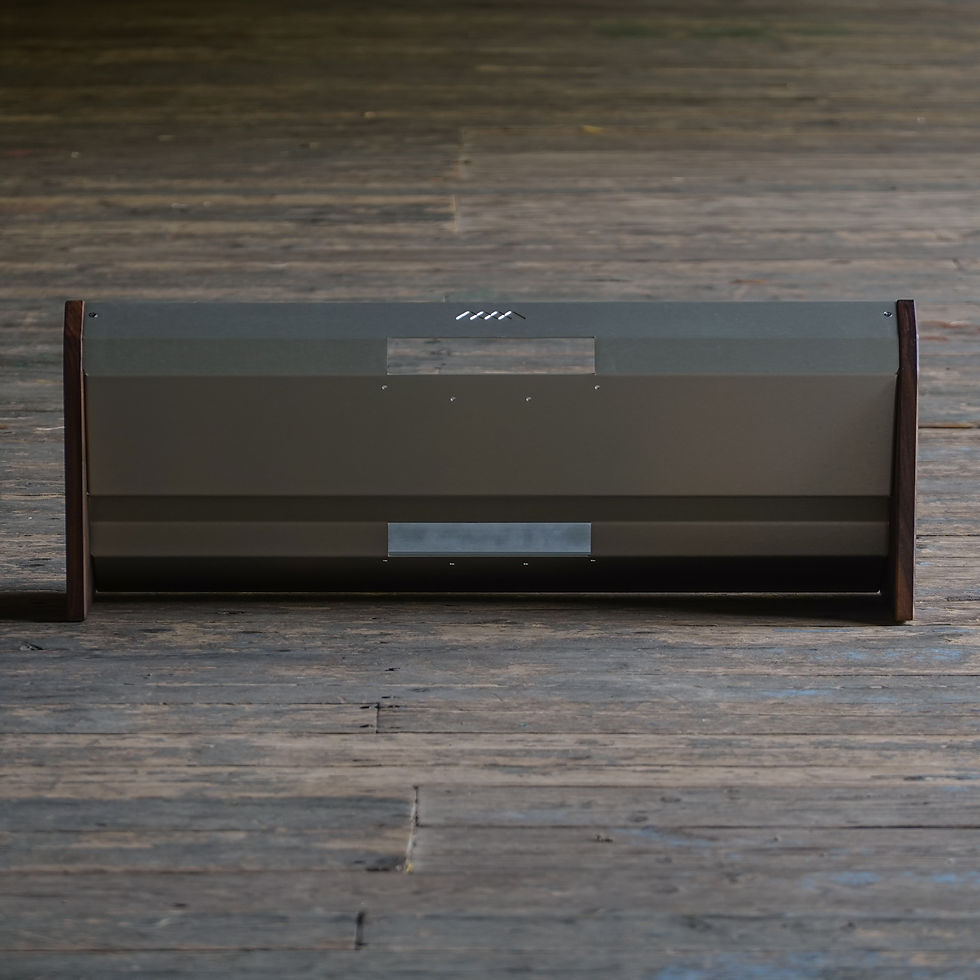 Thumbnail: 6U 104HP Eurorack Case, Walnut & Aluminum