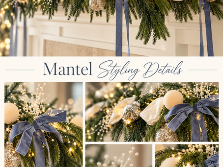 Ivory Pampas Christmas Tree Ideas + Elegant Holiday Decor